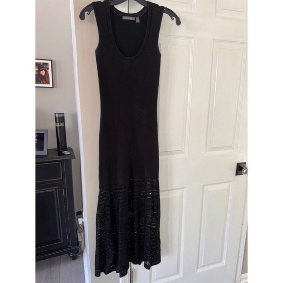 Zac Posen Jill Pointelle Knit Sleeveless Maxi L - Picture 5 of 11